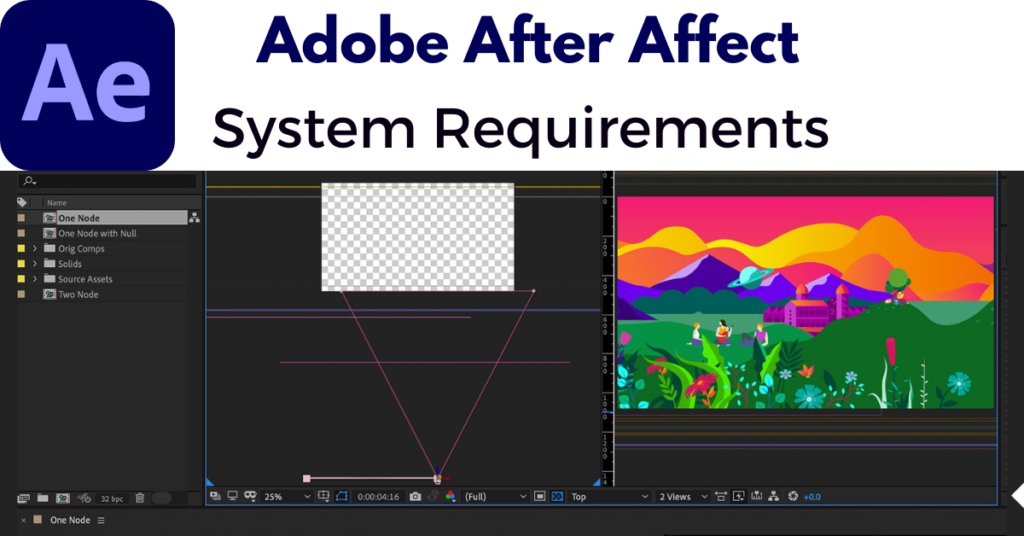 Adobe After Effect System Requirements Adobe PC Specs